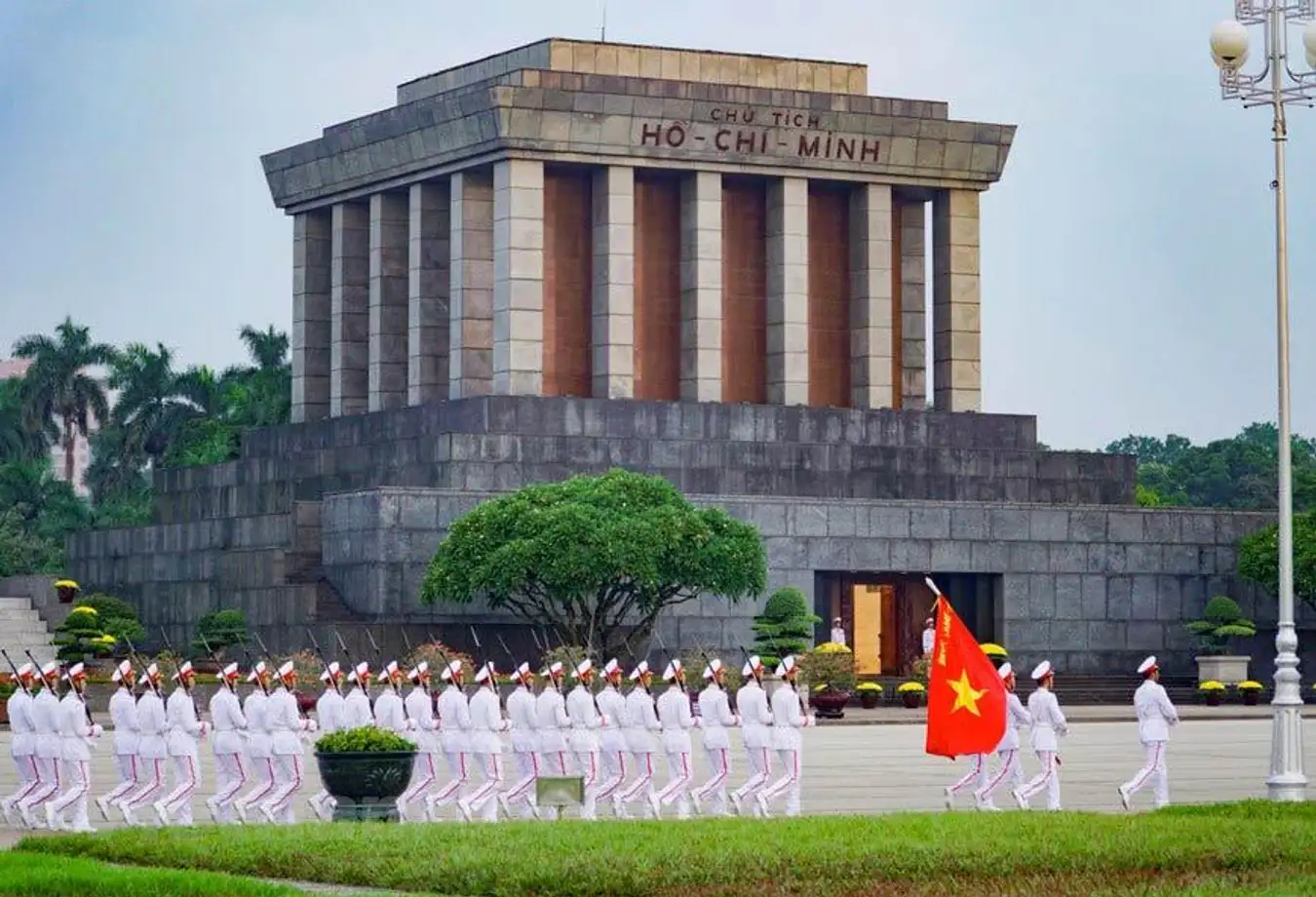 Hanoi at Dawn: Flag-Raising Ceremony, Heritage & Culinary Delights